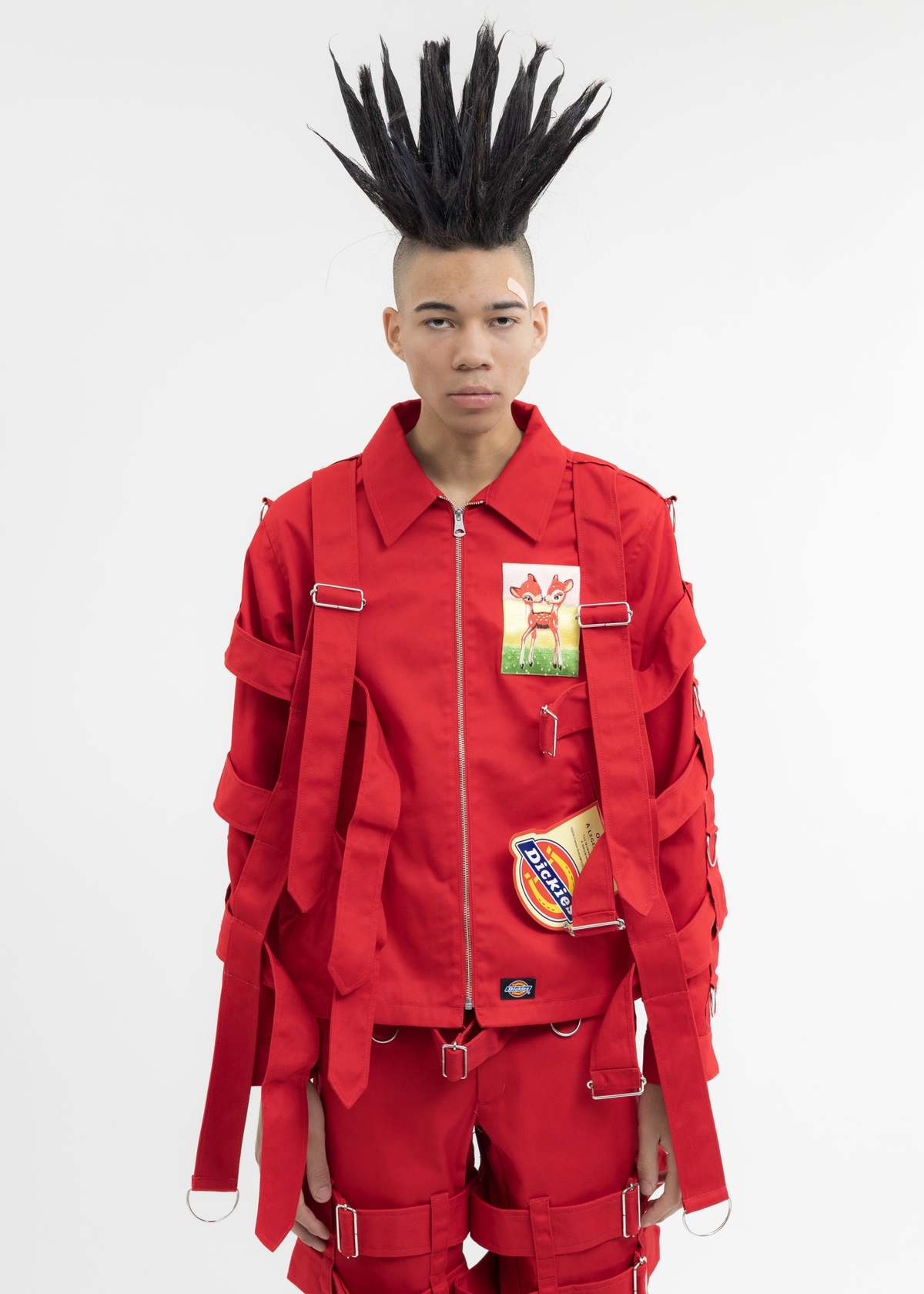 ジャケット・アウター KIDILL Dickies Chaos Bondage Jacket 46 KIDILL × Dickies Chaos Bondage Jacket - Khaki | Garmentory