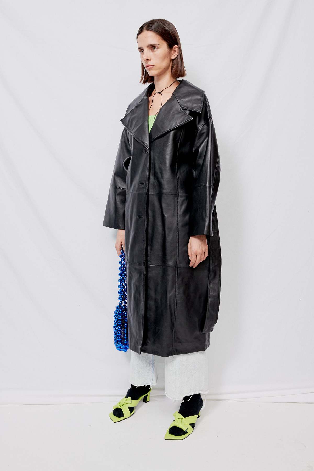 DEADWOOD Leather Olga Coat - Image 2 of 10