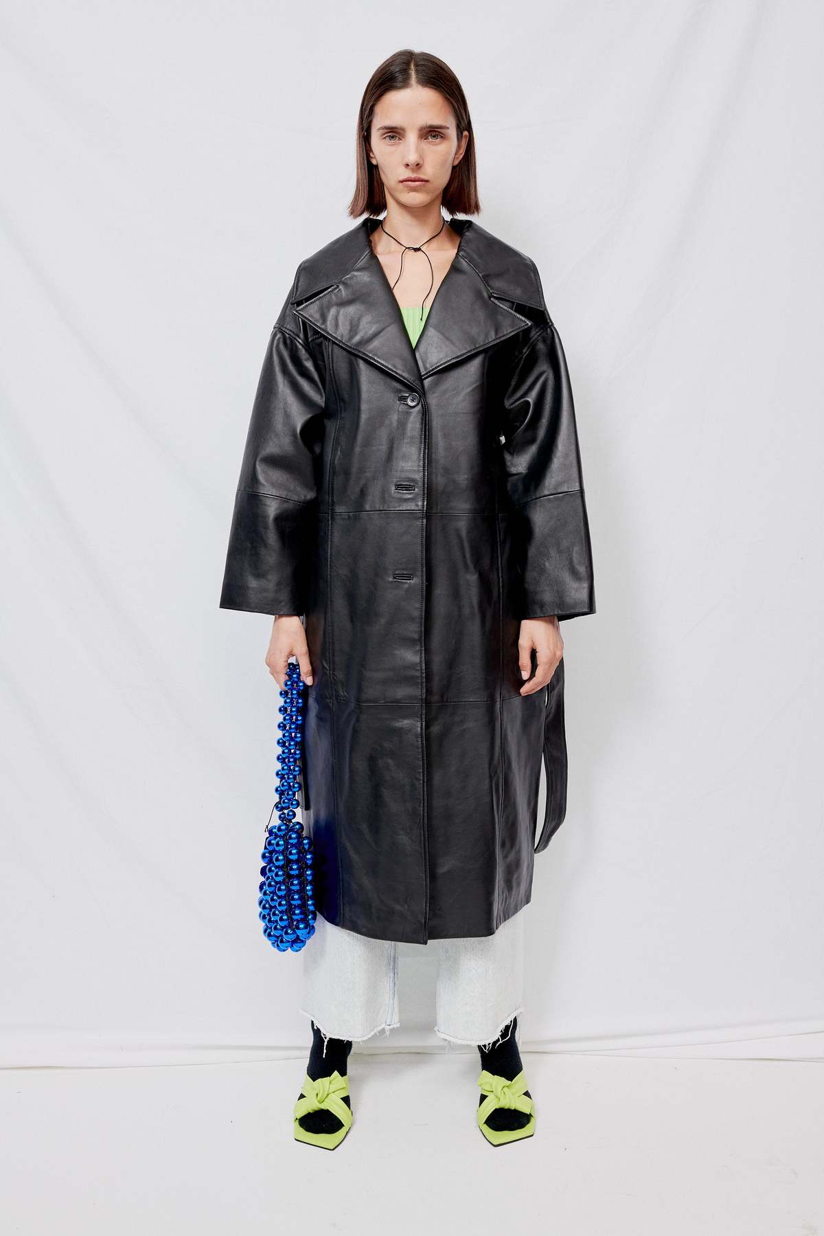 DEADWOOD Leather Olga Coat - Image 3 of 10