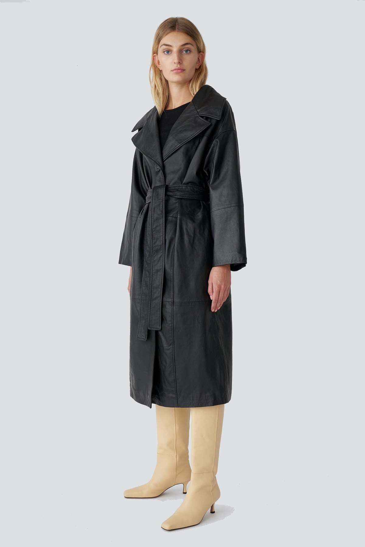 DEADWOOD Leather Olga Coat - Image 8 of 10