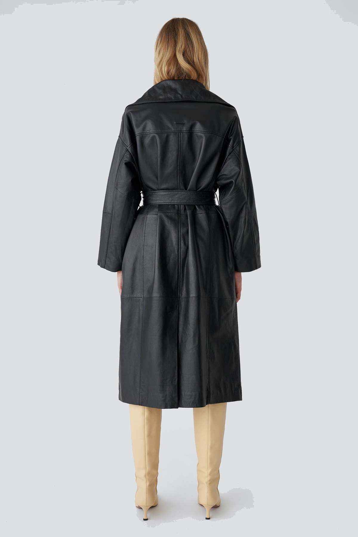 DEADWOOD Leather Olga Coat - Image 9 of 10