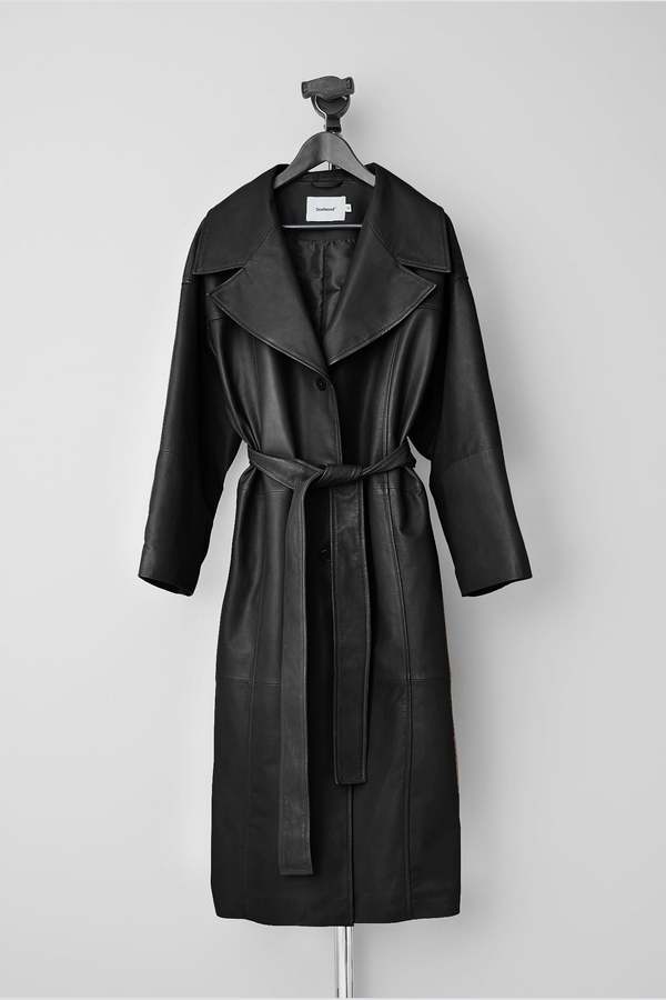 DEADWOOD Leather Olga Coat