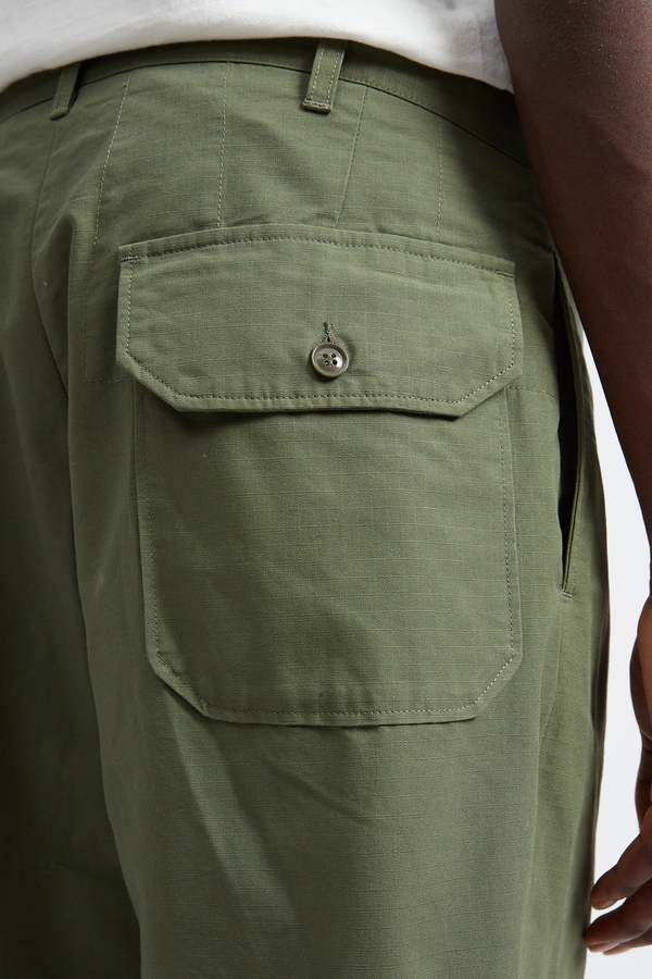 Engineered Garments Carlyle Cotton Ripstop Pant - Olive | Garmentory
