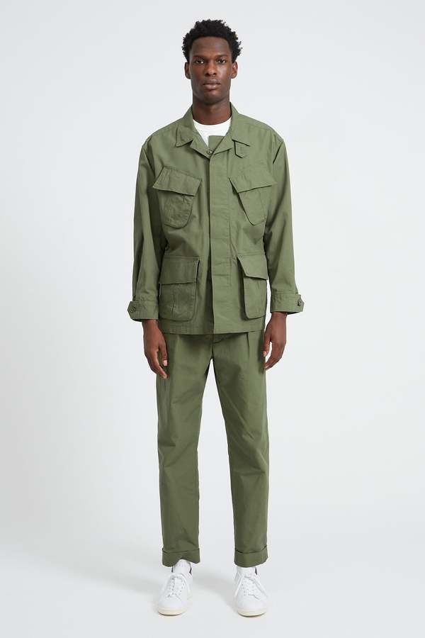Jungle Fatigue Jacket Cotton Ripstop - Olive | Garmentory