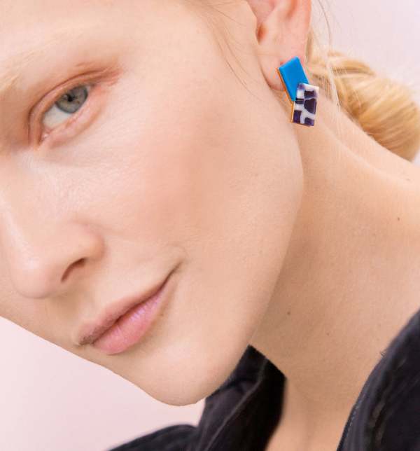 MATTER MATTERS Casa Earrings - Blue