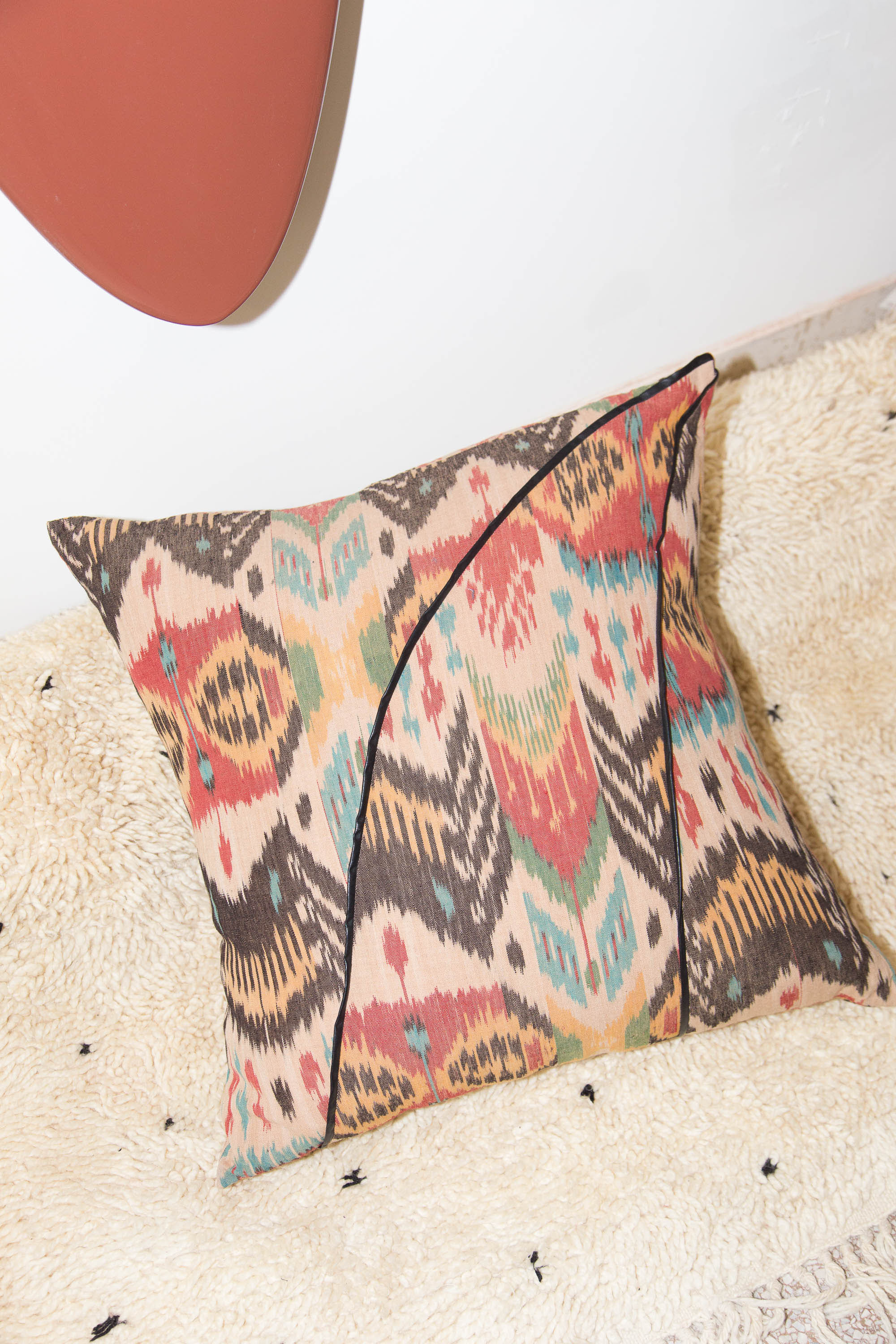 Heidi Merrick Ikat Floor Pillow Garmentory