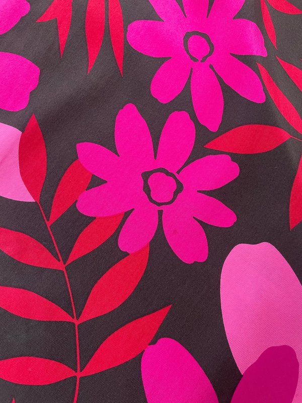 giant flower slip dress - multi