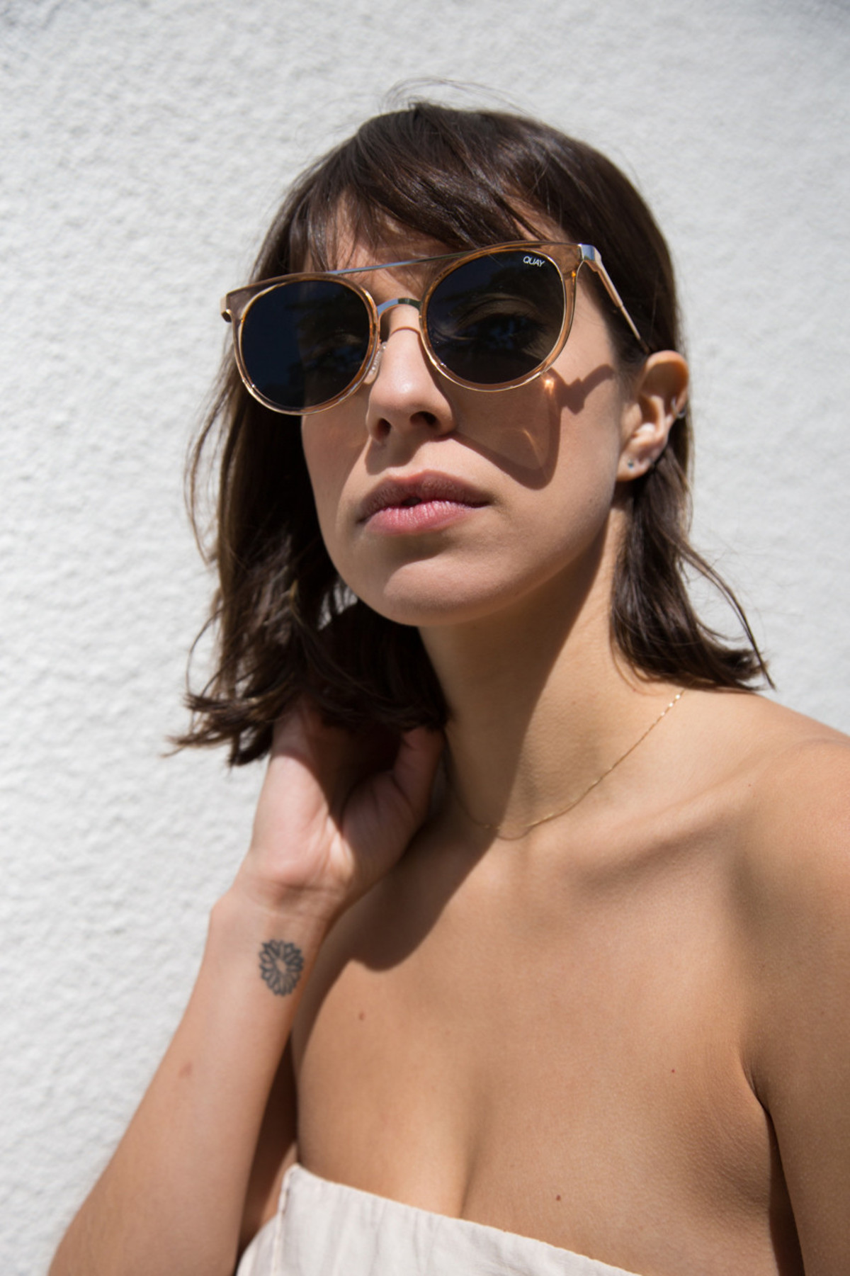 Quay Australia Kandy Gram Sunglasses Kandy gram/ゴールド キー オーストラリア Quay Australia 人気  main image 3