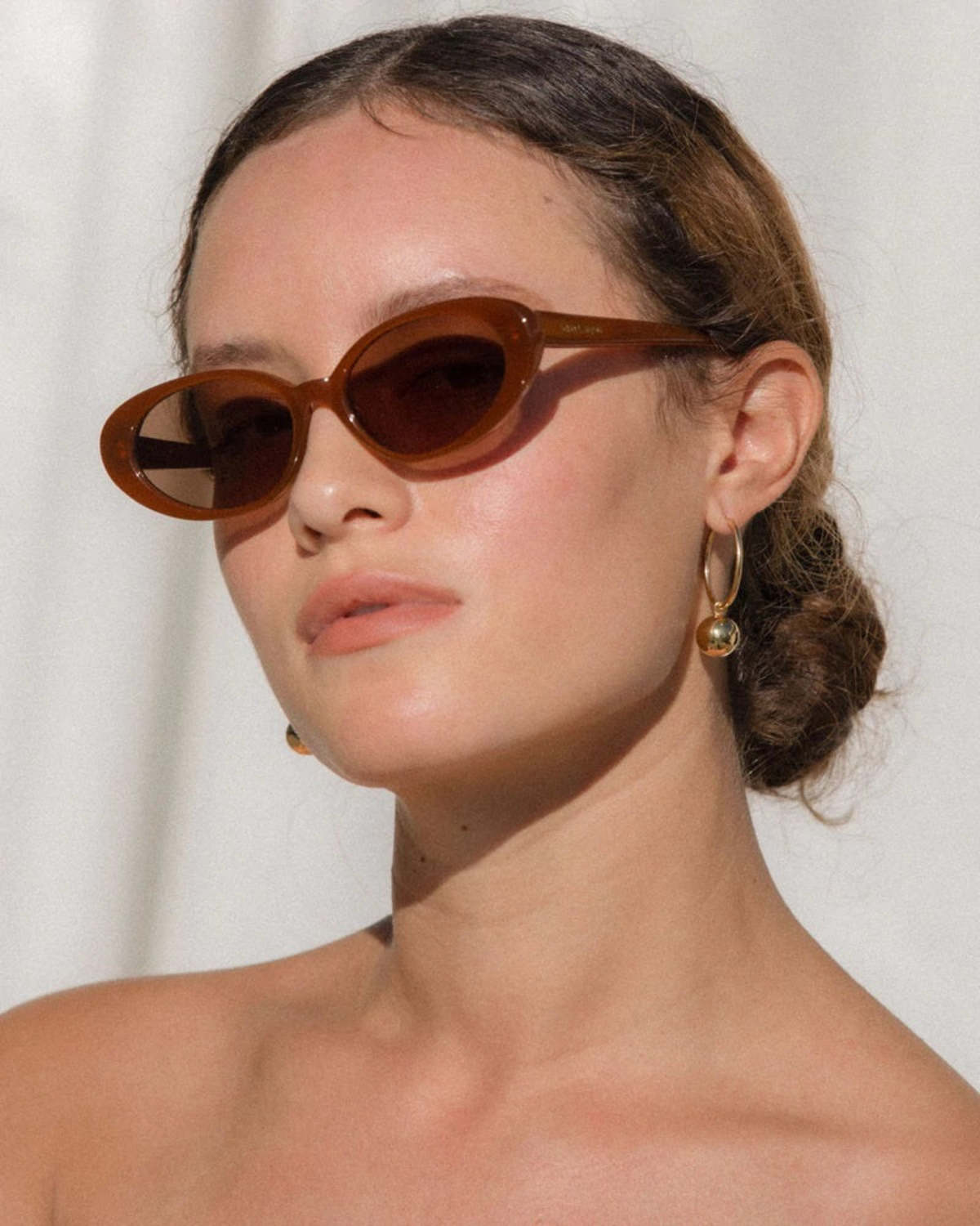 Velvet Canyon The Poet Sunglasses - Chocolate | Garmentory