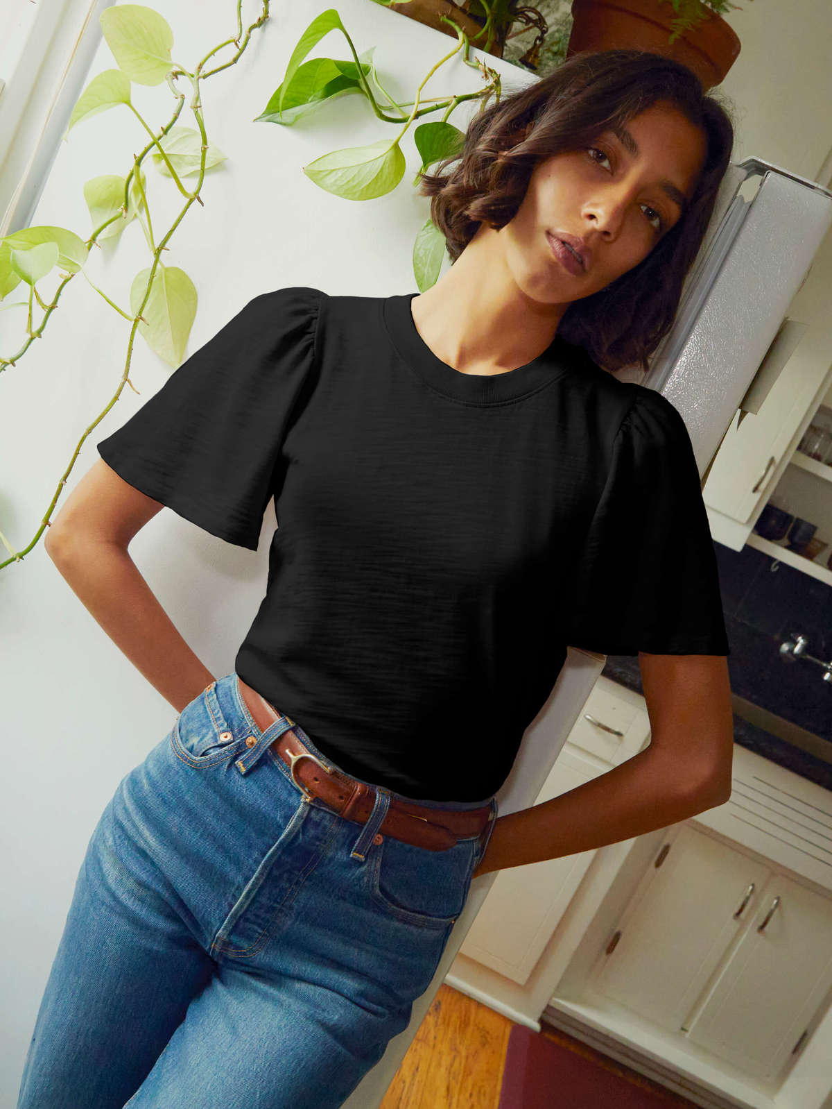 Savanna Navy Top