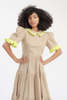 BATSHEVA Spring Lucy Dress - Camel  - Thumbnail 1