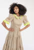 BATSHEVA Spring Lucy Dress - Camel  - Thumbnail 5