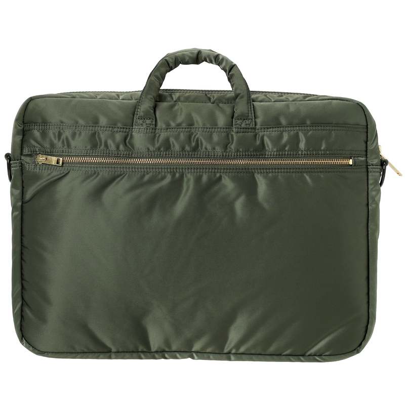 Porter Yoshida Tanker 2way Briefcase - Sage Green