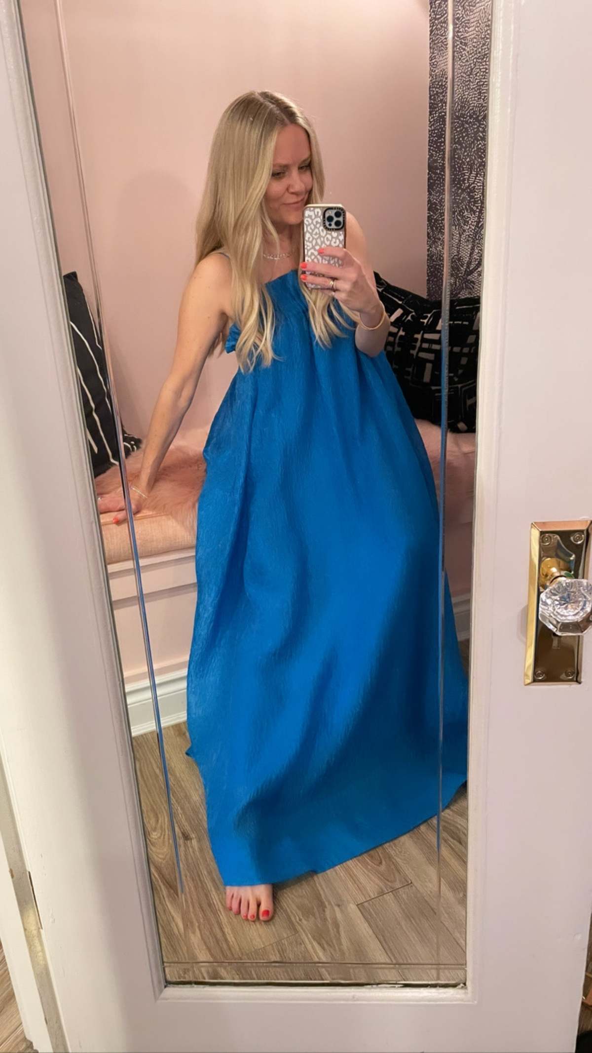 essentiel antwerp blue maxi dress Essentiel Antwerp - Divergent dress blue for Women - Size L INT