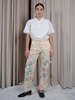 Collina Strada Denim Chason Cargo Pant - Doodle Flower - Thumbnail 1