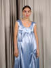 Collina Strada Satin Dara Dress - Sky - Thumbnail 1