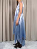 Collina Strada Satin Dara Dress - Sky - Thumbnail 4