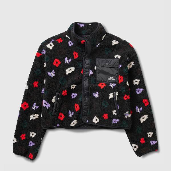 Sandy Liang x Vans Sherpa Jacket - Black | Garmentory