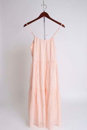 strapless open back dress Sassy Shortcake Paint It Pink Dress main image 0