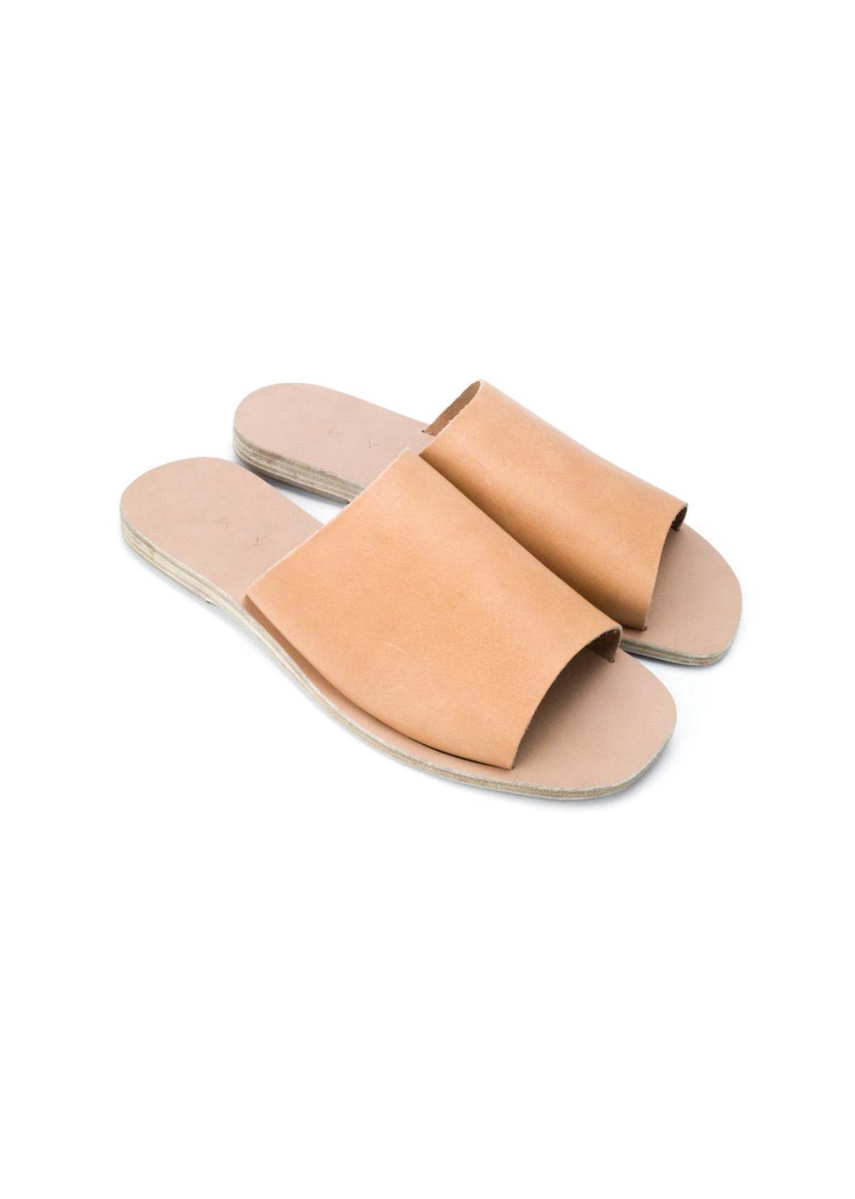 Kyma Kalymnos Square Sandals - Natural - Image 1 of 4
