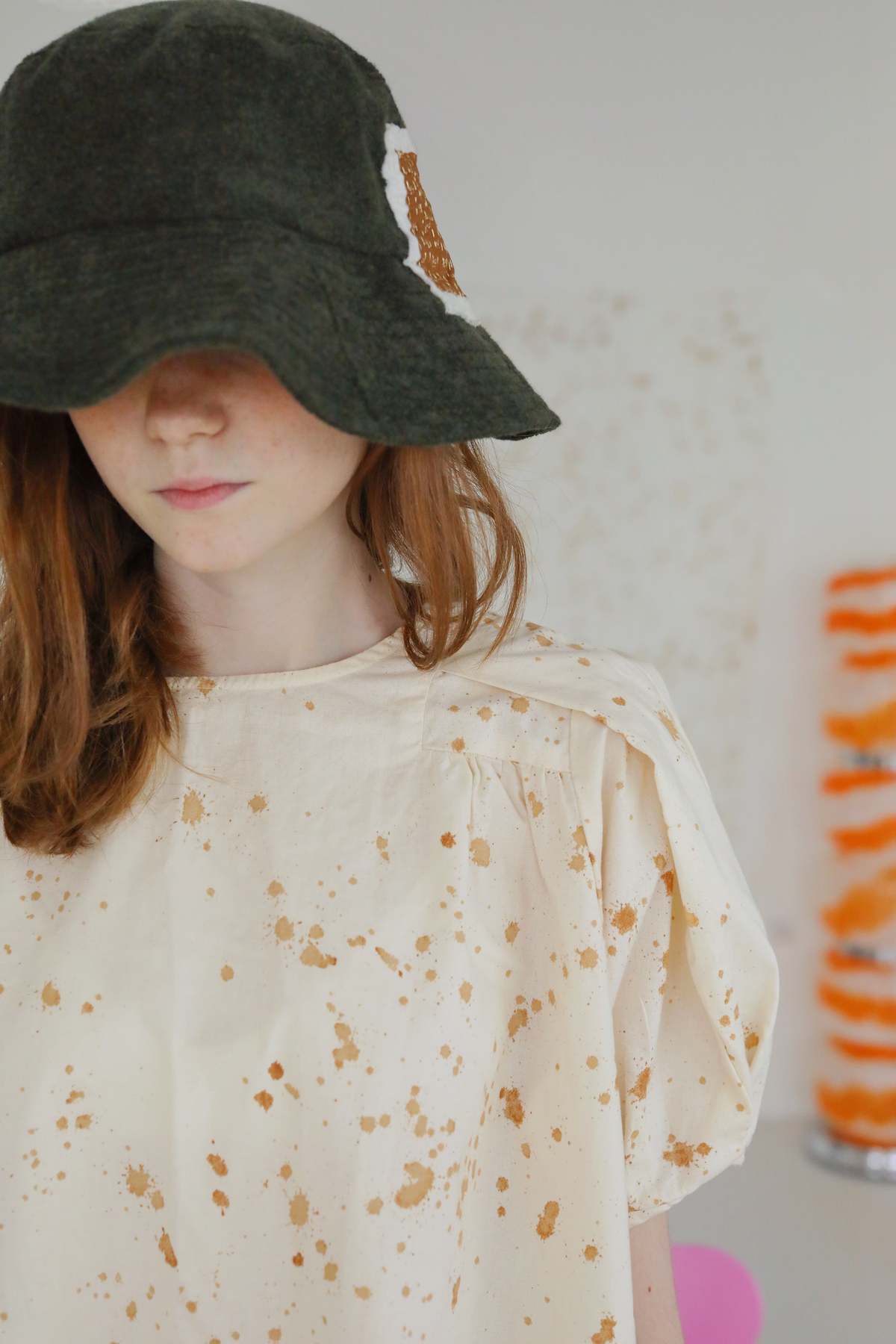 Kids Tambere Alma Top - Ivory Speckle - Image 2 of 5