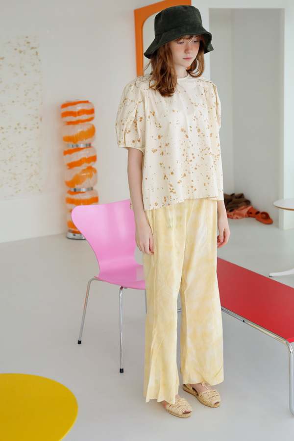 Kids Tambere Alma Top - Ivory Speckle