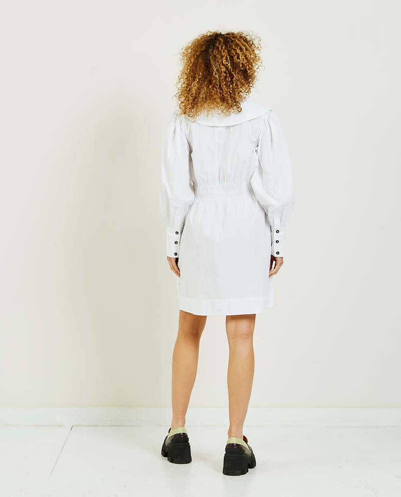 Ganni Poplin Mini Dress | Garmentory