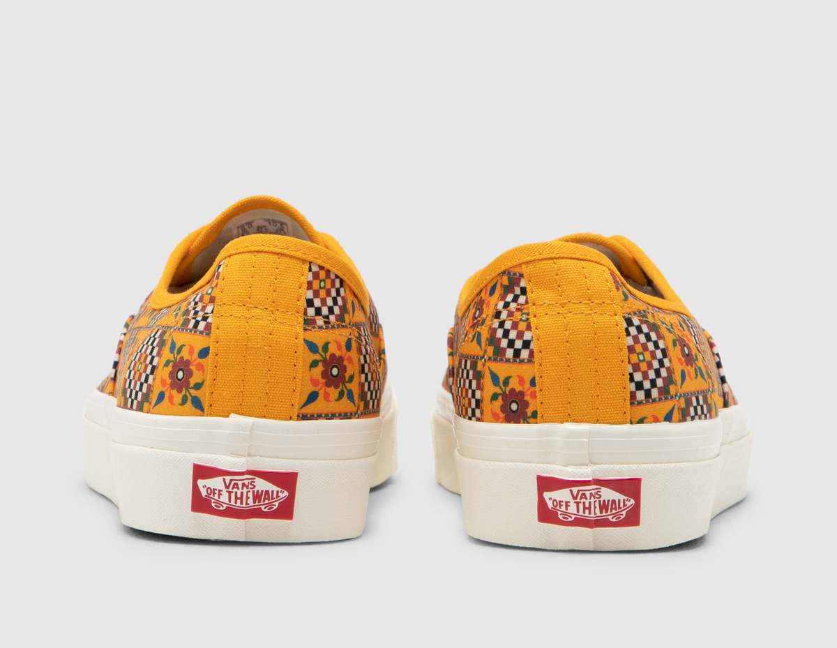 VANS★AUTHENTIC 44 DX★TILE CHECKERBOARD/RADIANT YELLOW Vans Anaheim Factory Authentic 44 DX Tile Checkerboard