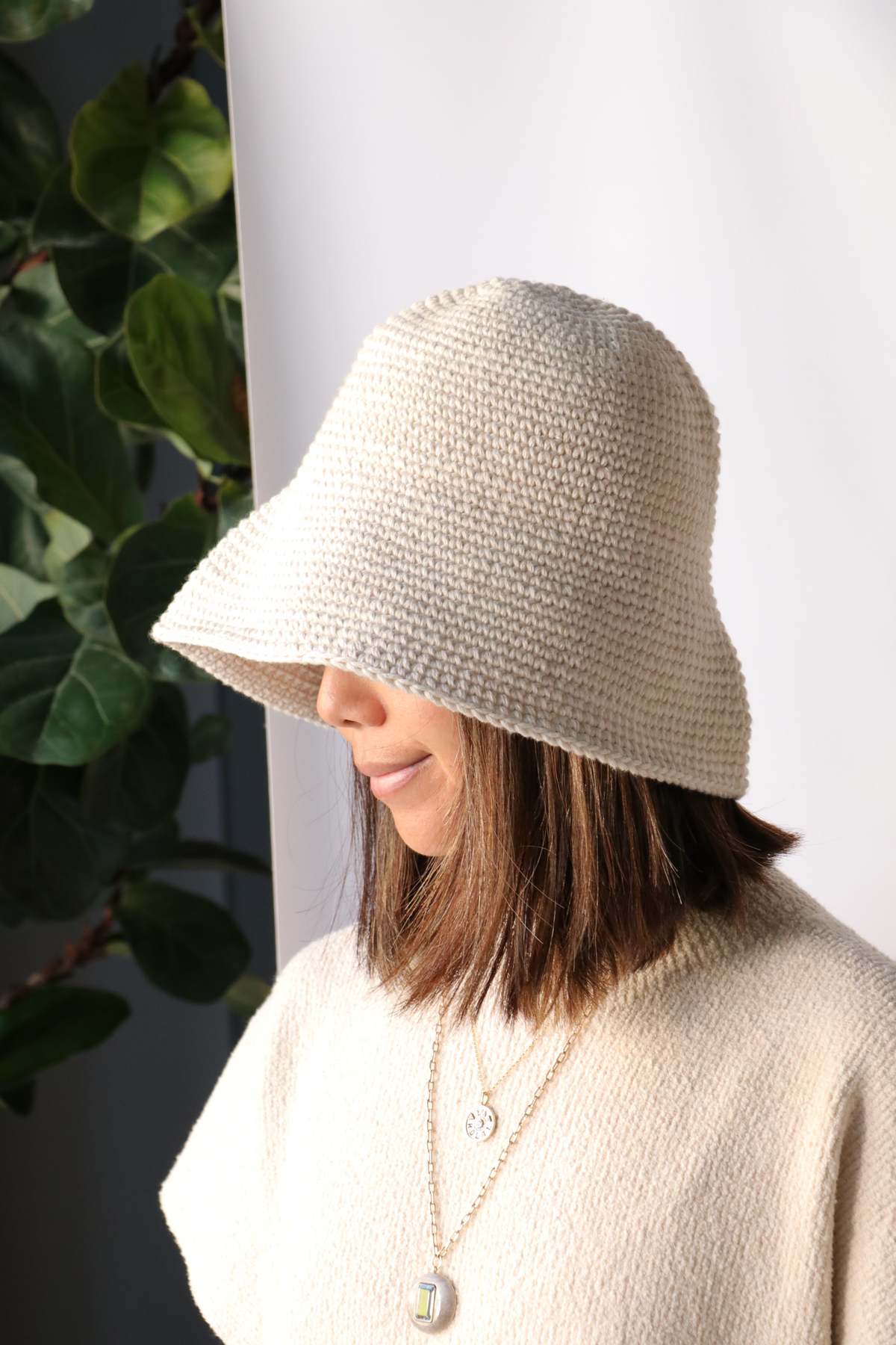 Lauren Manoogian Big Bell Hat - Sandstone | Garmentory