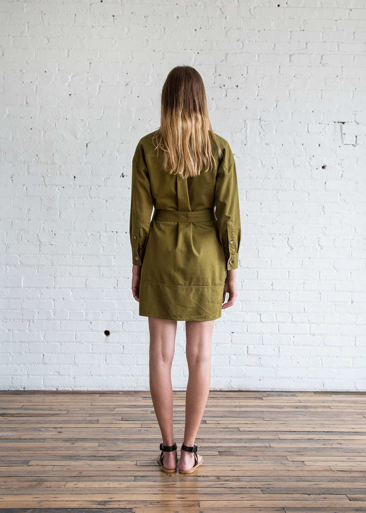 Isabel Marant Etoile Omeo Dress Khaki | Garmentory