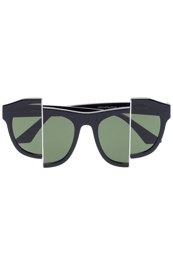 MATTER MATTERS Percy Lau Axis Y Sunglasses - Black/Green