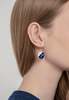 MATTER MATTERS Mini Eclipse Earrings - Navy - Thumbnail 1