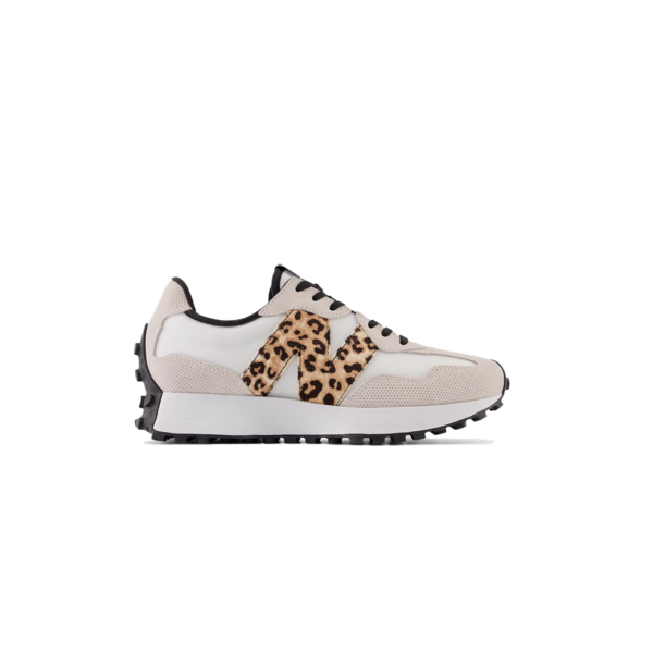 New Balance 327 White/Leopard Women WS327SD Garmentory