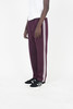 FOUR HORSEMEN Pintuck Straight Track Pant - Burgundy  - Thumbnail 5