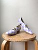 Upcycled Checkered Shoes - white/lavender - Thumbnail 5
