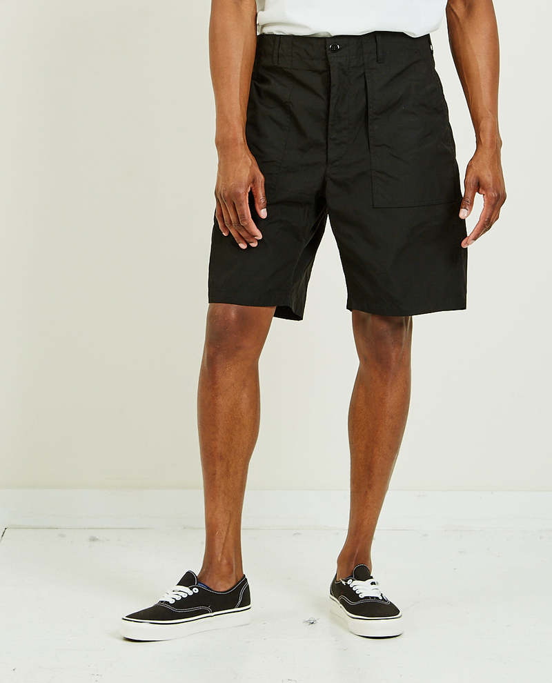 パンツ ENGINEERED GARMENTS Fatigue Short Black Engineered Garments Fatigue Shorts - Black | Garmentory
