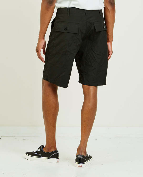Engineered Garments Fatigue Shorts - Black | Garmentory