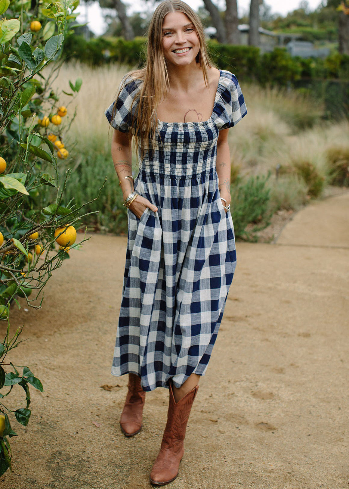 Rachel-Pally-Navy-Check-