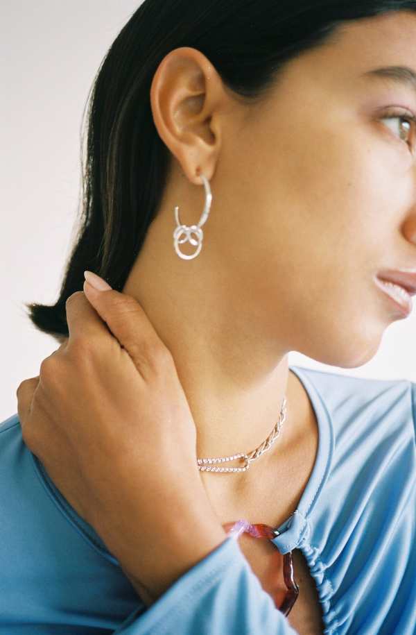 ピアス Justine Clenquet JENA EARRINGS (JENAERRINGS GOLD PALLA) Justine Clenquet Jen Earrings | Gold | FARFETCH BN
