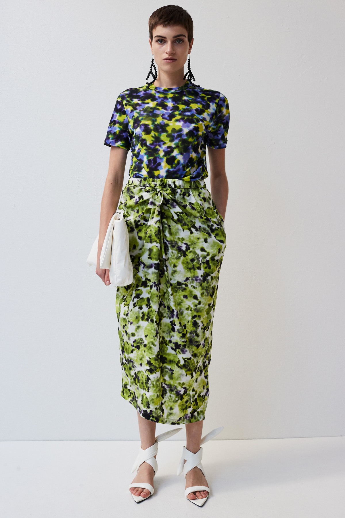 Christian Wijnants TADDEO TEE - LIME PURPLE ARENARIA - Image 4 of 4