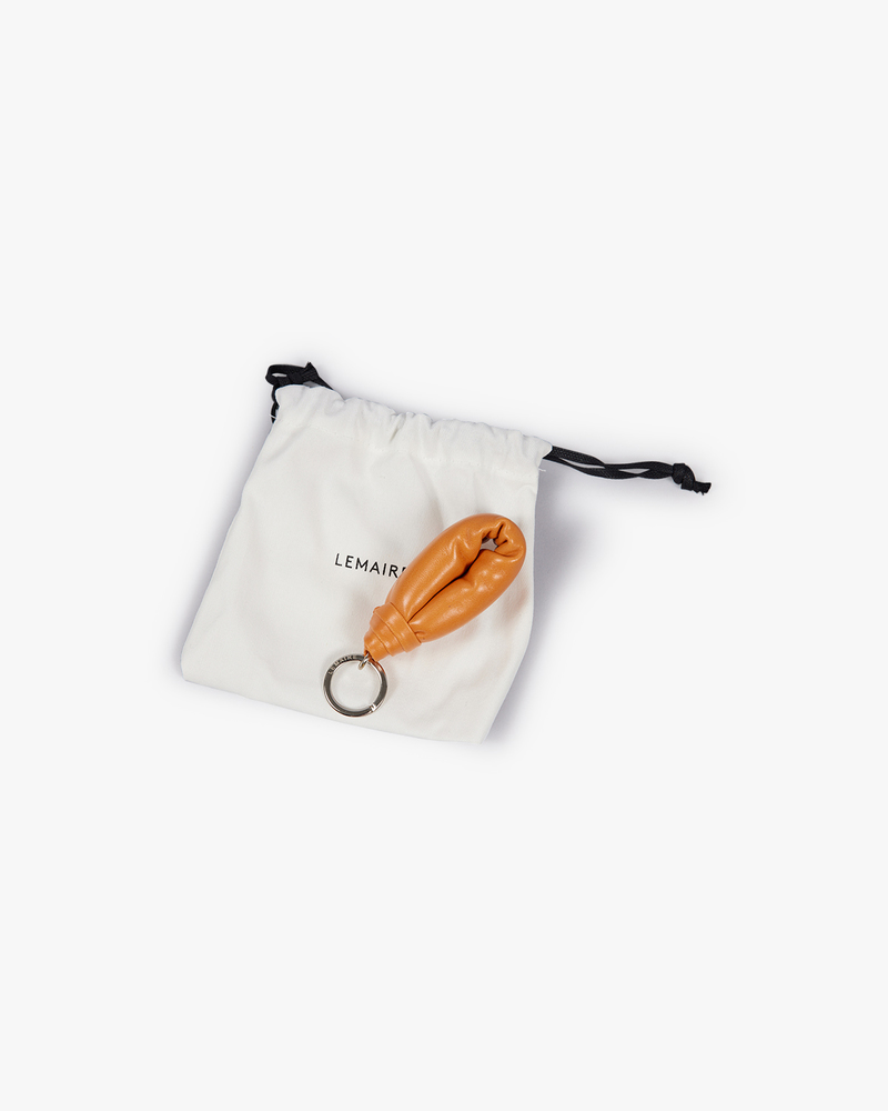 Lemaire Wadded Key Holder - Burnt Orange | Garmentory