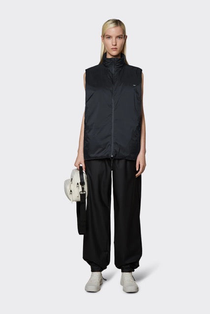 Rains Padded Nylon Vest | Garmentory