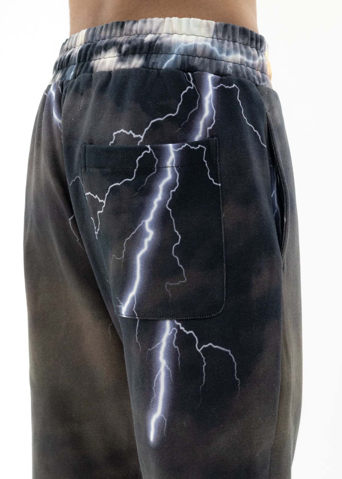 Black Lux Multi Black Lux X roarguns Flash Sweatpants - Image 6 of 9