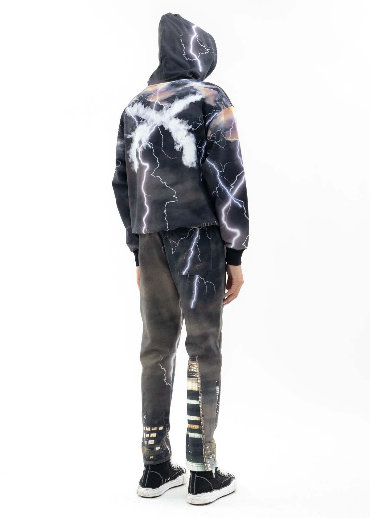 Black Lux Multi Black Lux X roarguns Flash Sweatpants - Image 8 of 9