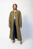 Preservation Vintage Trench Coat - Dark Green - Thumbnail 1