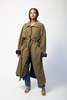 Preservation Vintage Trench Coat - Dark Green - Thumbnail 7