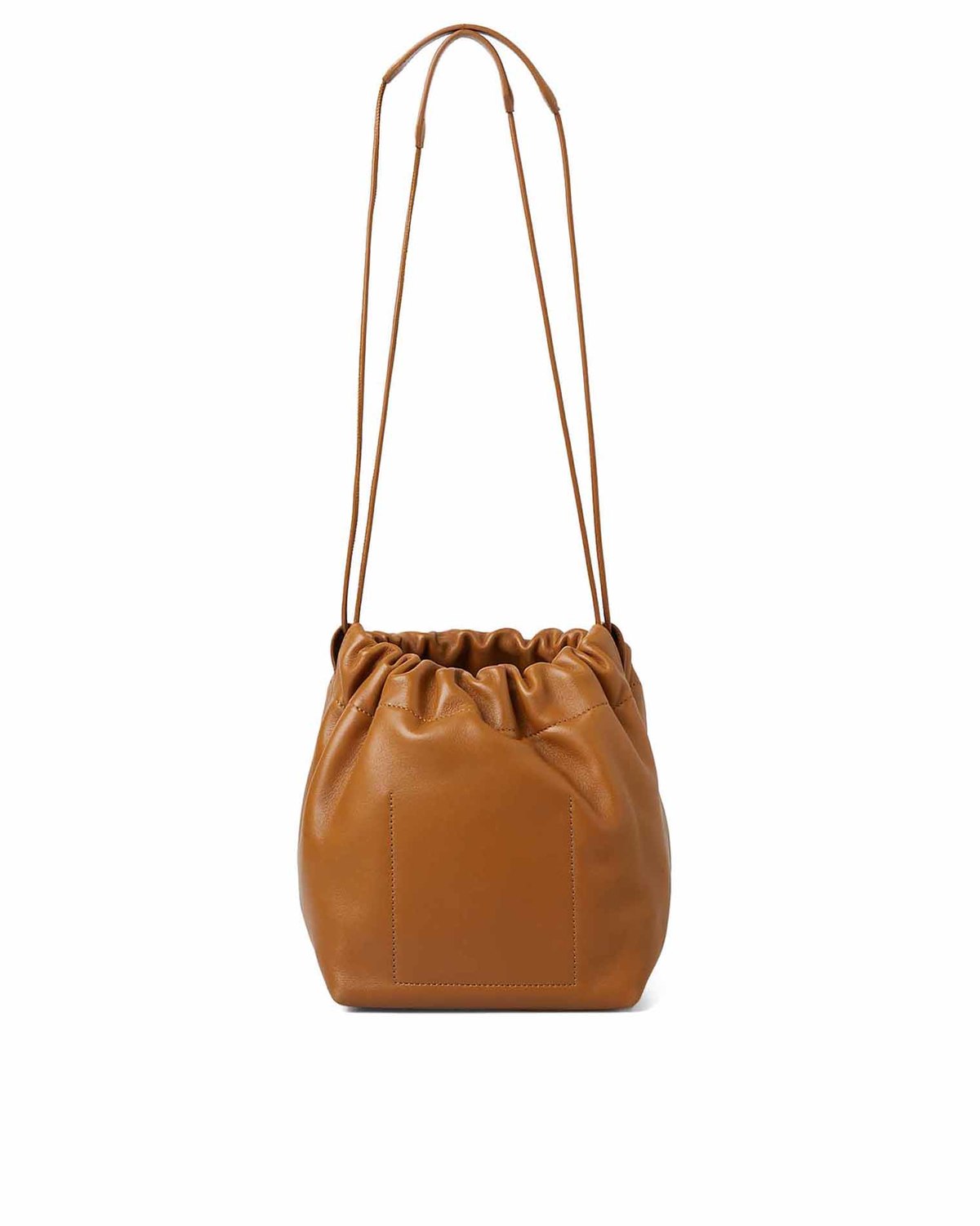 Jil Sander Drawstring Shoulder Bag - brown Leather | Garmentory