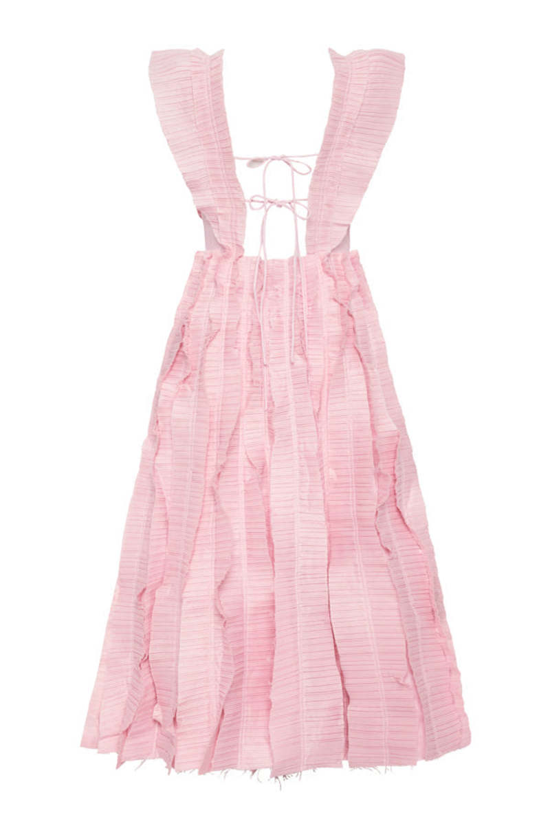 Rosé Muse jacquard check dress pink ____. 𝑅𝑜𝑠𝑒́𝑀𝑢𝑠𝑒 𝑠𝑢𝑚𝑚𝑒𝑟 𝑐𝑜𝑙𝑙𝑒𝑐𝑡𝑖𝑜𝑛'25