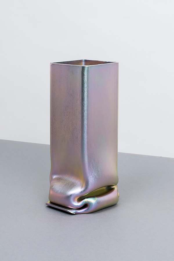 Tim Teven Square Zinc Plated Pressure Vase Garmentory