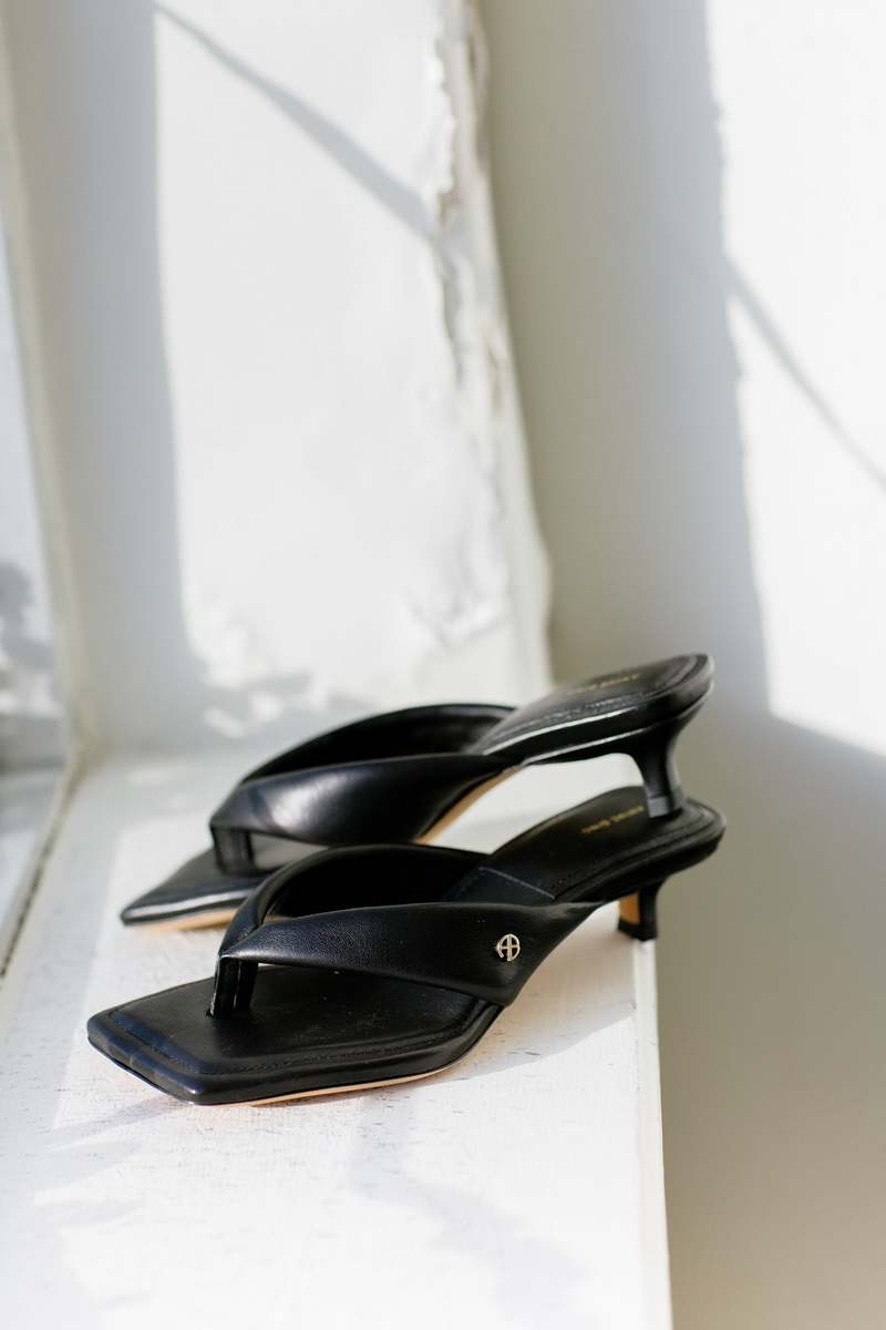サンダル・ミュール ANINE BING Women Sandals A1410790BLK1 BLACK a-14-11425-blk1_7.jpg?ts=